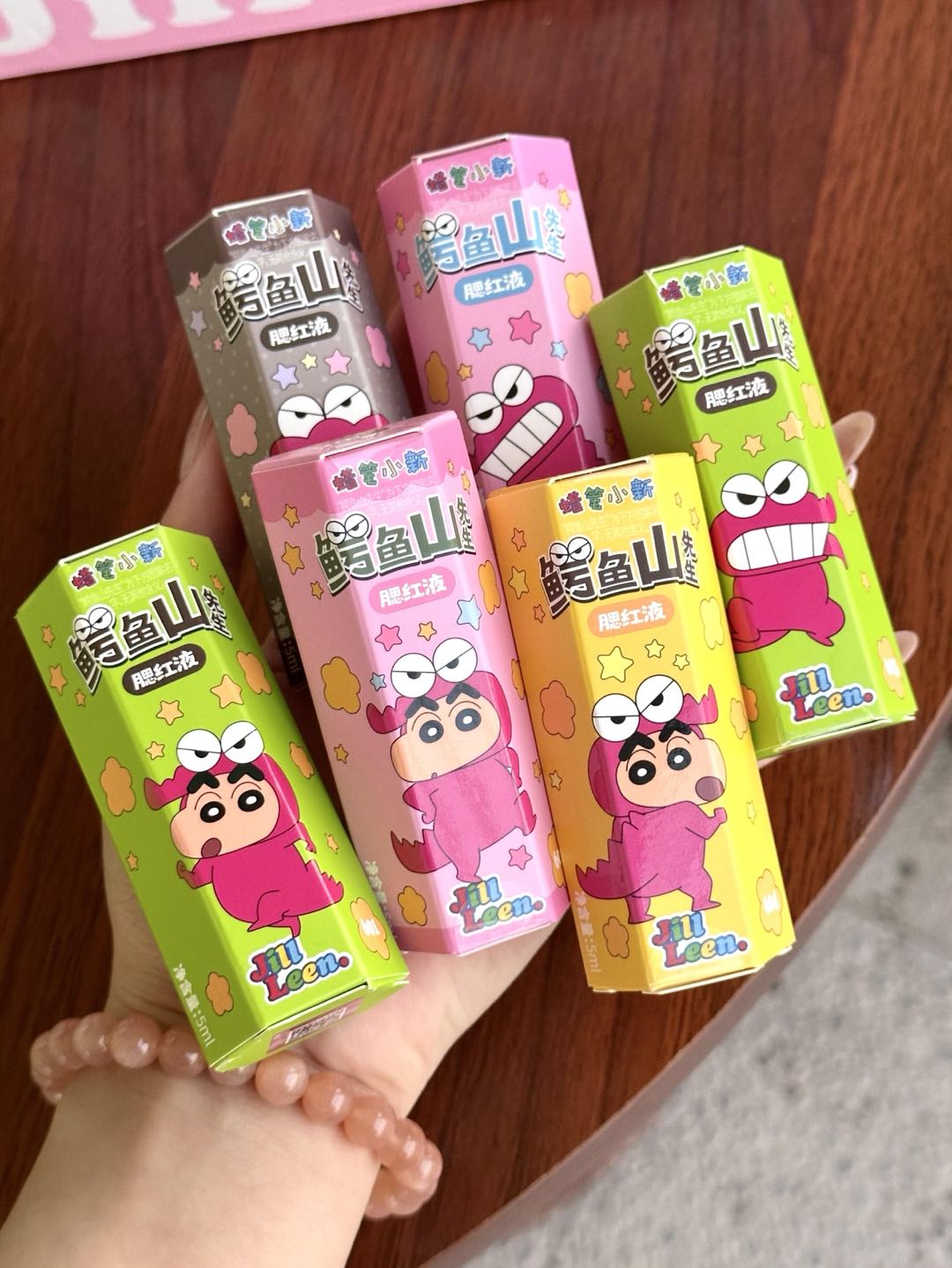 JILL LEEN X Crayon Shin-chan Mr. Crocodile Mountain Liquid Blush 5ml 玖丽蜡笔小新联名鳄鱼山先生腮红液