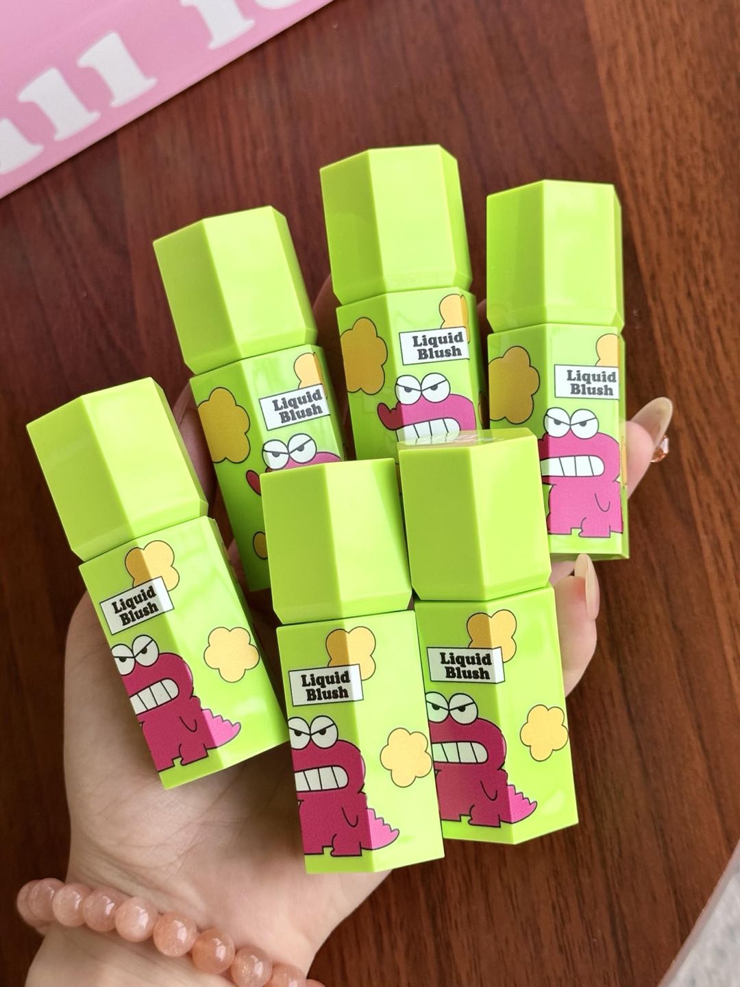 JILL LEEN X Crayon Shin-chan Mr. Crocodile Mountain Liquid Blush 5ml 玖丽蜡笔小新联名鳄鱼山先生腮红液