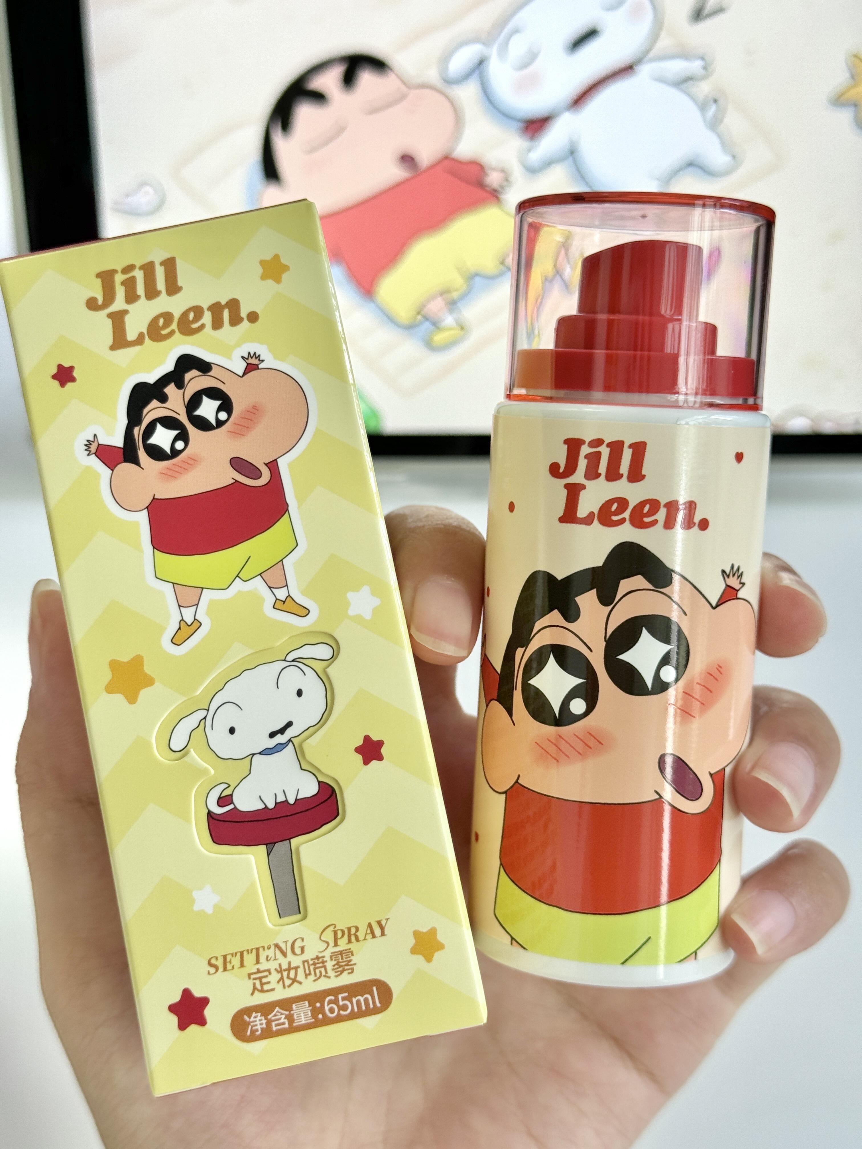 JILL LEEN × Crayon Shinchan Setting Spray 65ml 玖丽×蜡笔小新联名款定妆喷雾