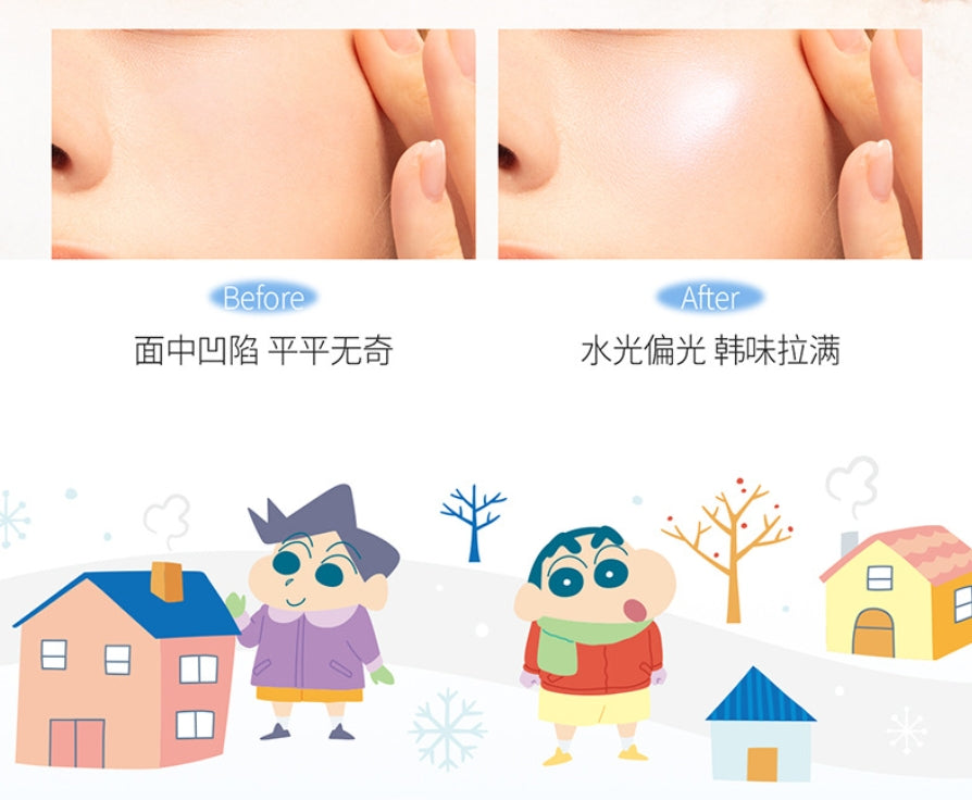 JILL LEEN × Crayon Shinchan Water Glow Blush 3.2g 玖丽×蜡笔小新联名款水光腮红