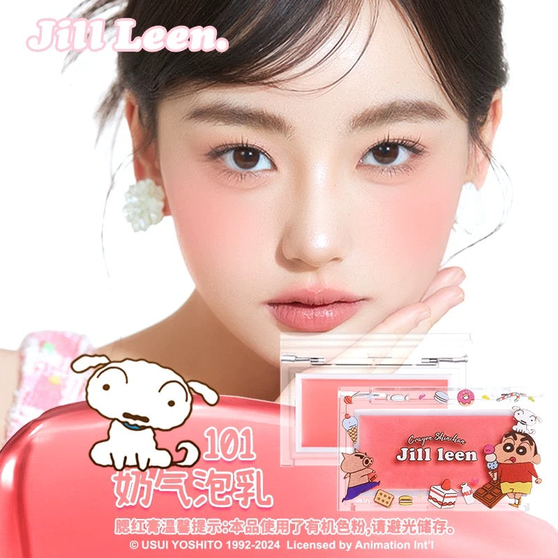 JILL LEEN × Crayon Shinchan Vibrant Smooth Blush Cream 3g 玖丽×蜡笔小新联名款缤纷柔滑腮红膏