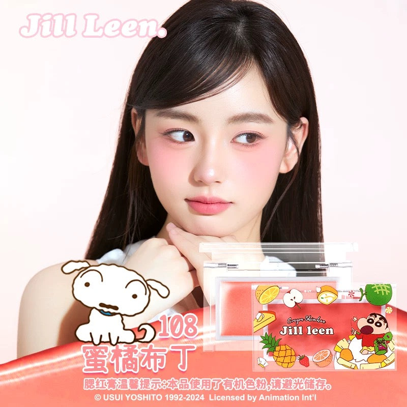 JILL LEEN × Crayon Shinchan Vibrant Smooth Blush Cream 3g 玖丽×蜡笔小新联名款缤纷柔滑腮红膏