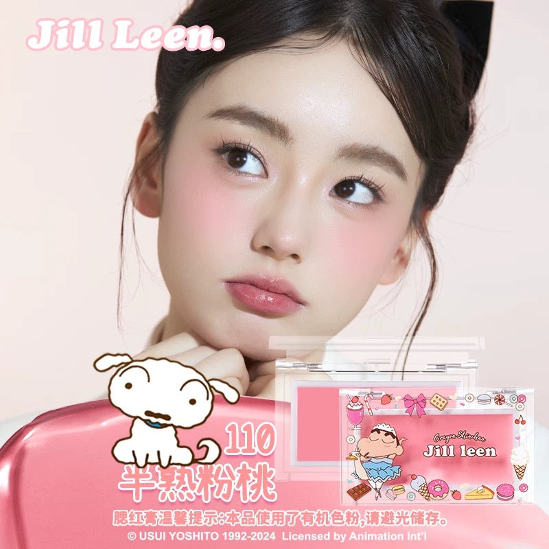 JILL LEEN × Crayon Shinchan Vibrant Smooth Blush Cream 3g 玖丽×蜡笔小新联名款缤纷柔滑腮红膏