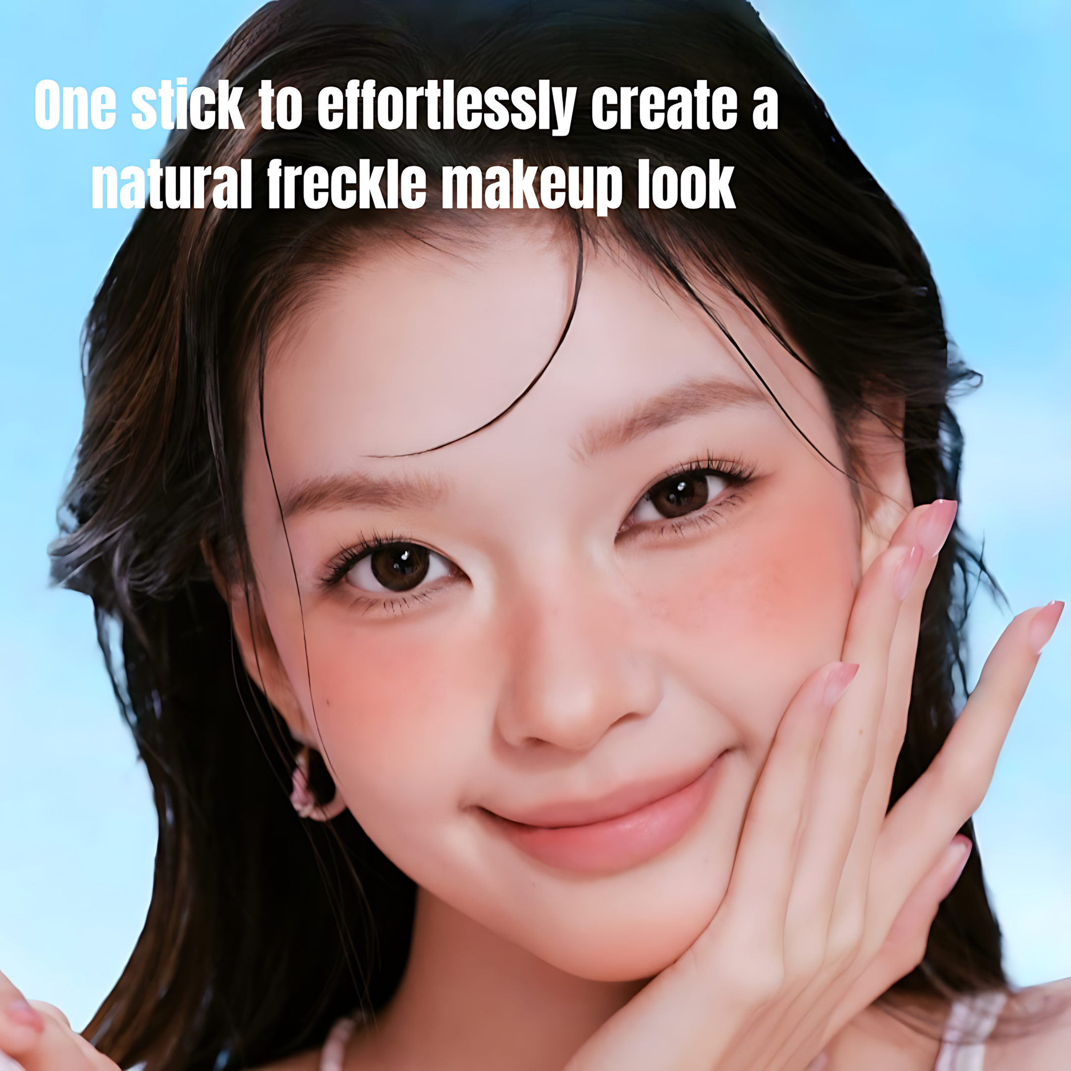 JUDYDOLL Freckle & Blush Duo 1g+3.1g 橘朵雀斑腮红笔