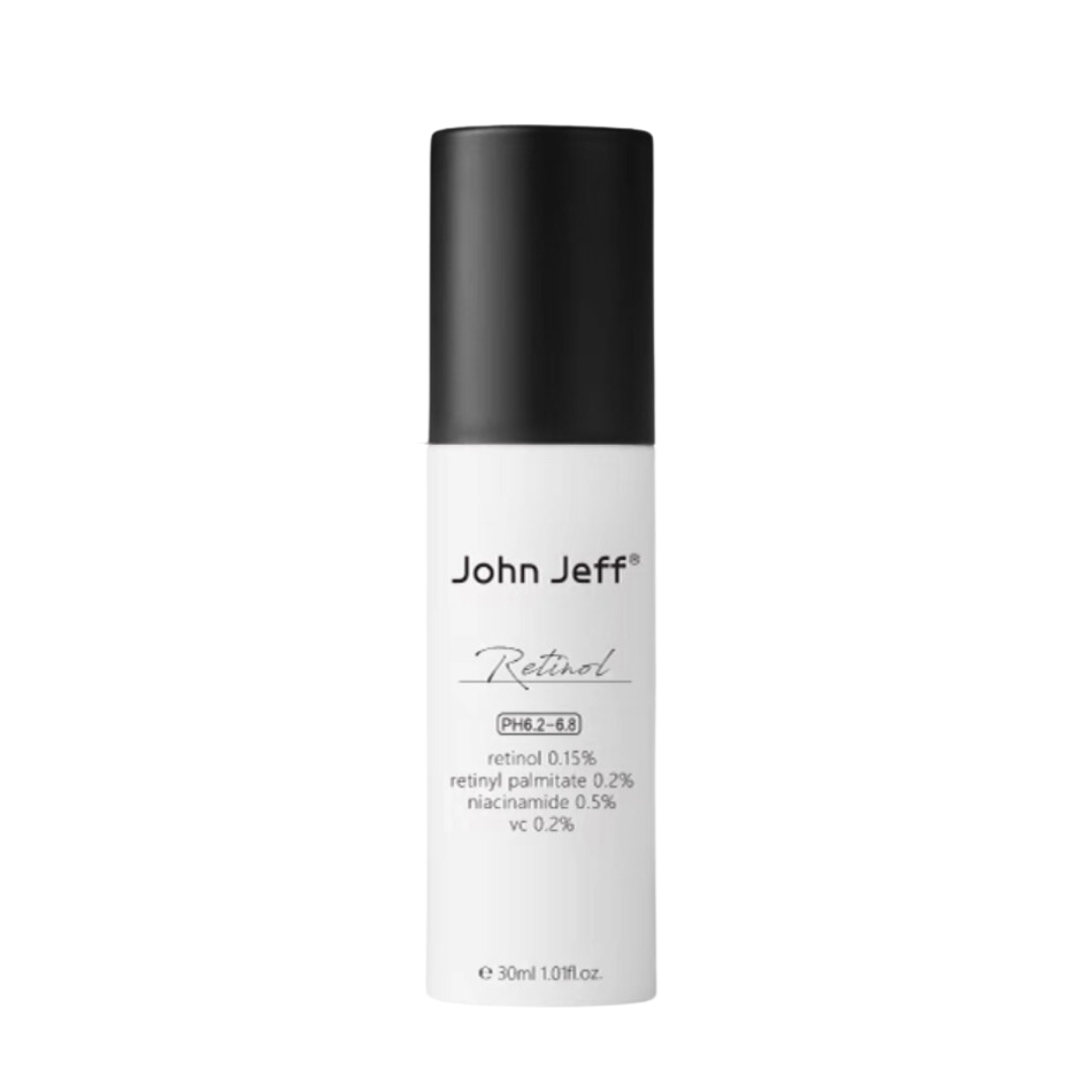John Jeff 0.5% Vitamin A Serum John Jeff 维A醇淡纹精华乳 30ml