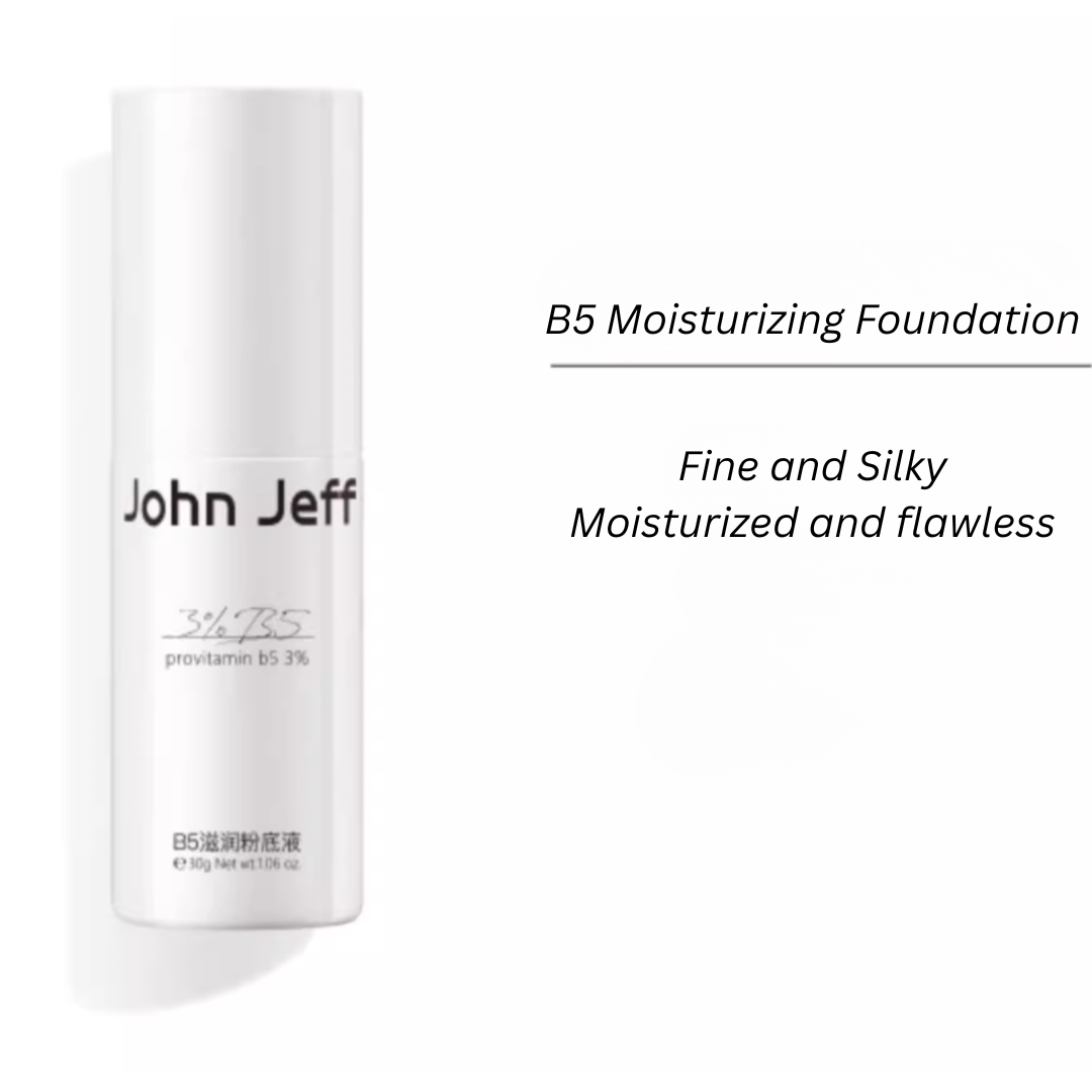 John Jeff B5 Moisturizing Foundation 30g  John Jeff B5滋润粉底液