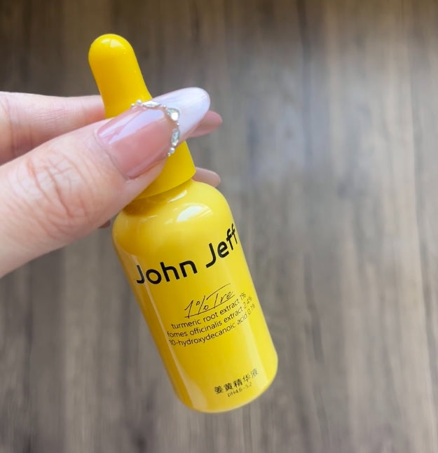 John Jeff Turmeric Serum 15ml/30ml  John Jeff姜黄精华液