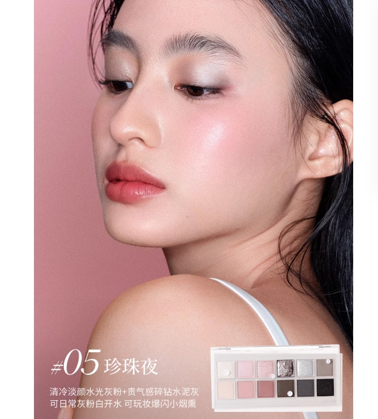 Joocyee 12 Shades Eyeshadow Palette 14g 酵色十二色眼影盘