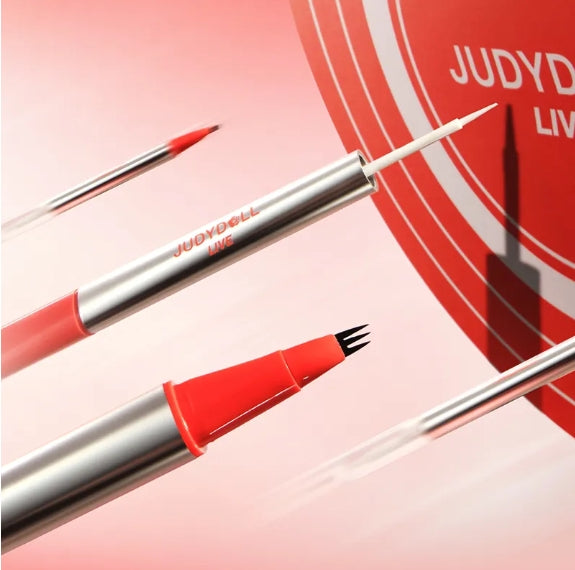 Judydoll Dual-ended Triple-Prong Liquid Brow Pen 1ml+0.8ml 橘朵双头三叉水眉笔