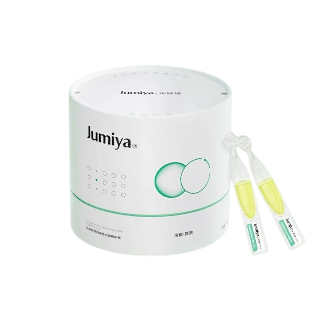 Jumiya Oil-control Anti-ance Disposable Essence Serum 1.5ml*30pcs/Box 绽媄娅控油祛痘次抛精华液