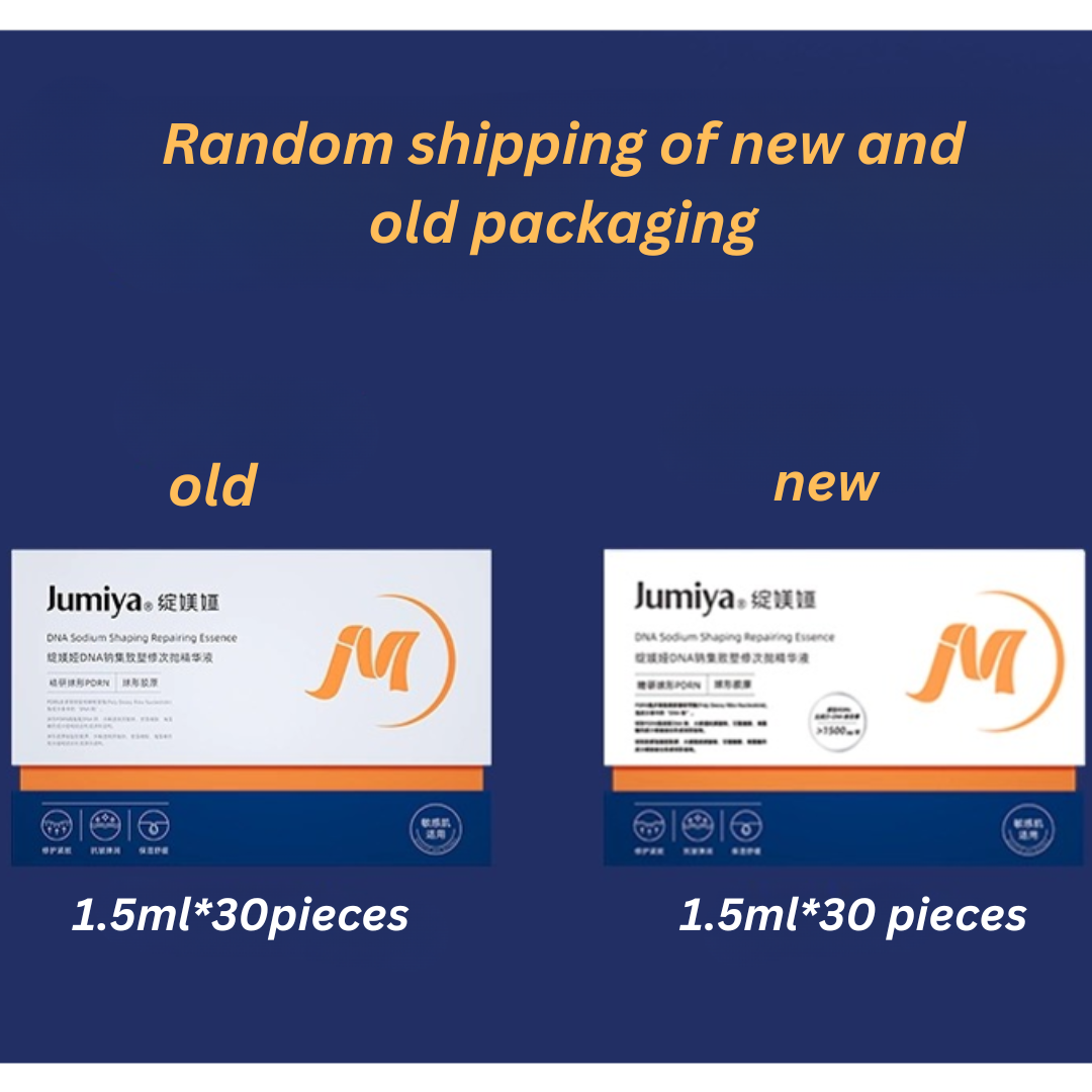 Jumiya DNA Sodium Intensive Sculpting Single-Use Essence 1.5ml*5pcs/20pcs/30pcs 绽媄娅DNA钠集致塑修次抛精华液