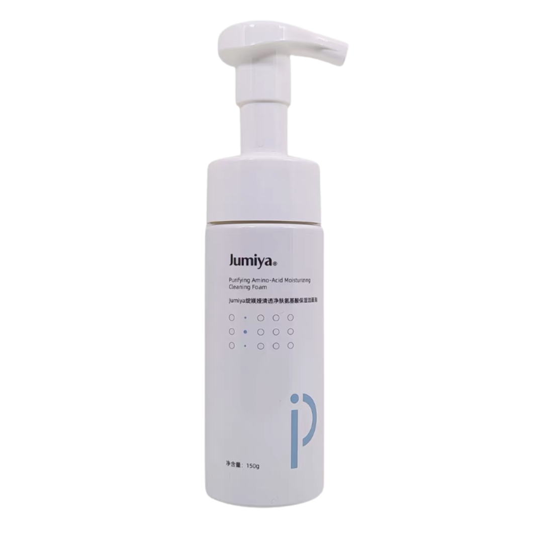 Jumiya Lightweight Amino Acid Hydrating Cleansing Foam 150g 绽媄娅清透净肤氨基酸保湿洁面泡
