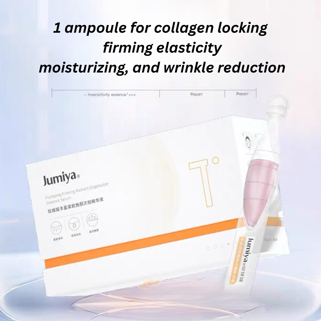 Jumiya Plumping Firming Radiant Disposable Essence Serum 1.5ml*30pcs/box 绽媄娅丰盈紧致焕颜次抛精华液
