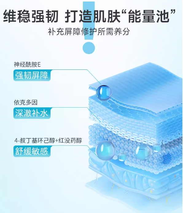 Juyou Triple Protein Soothing Repair Cream 50g 绽妍三重蛋白安润修护霜