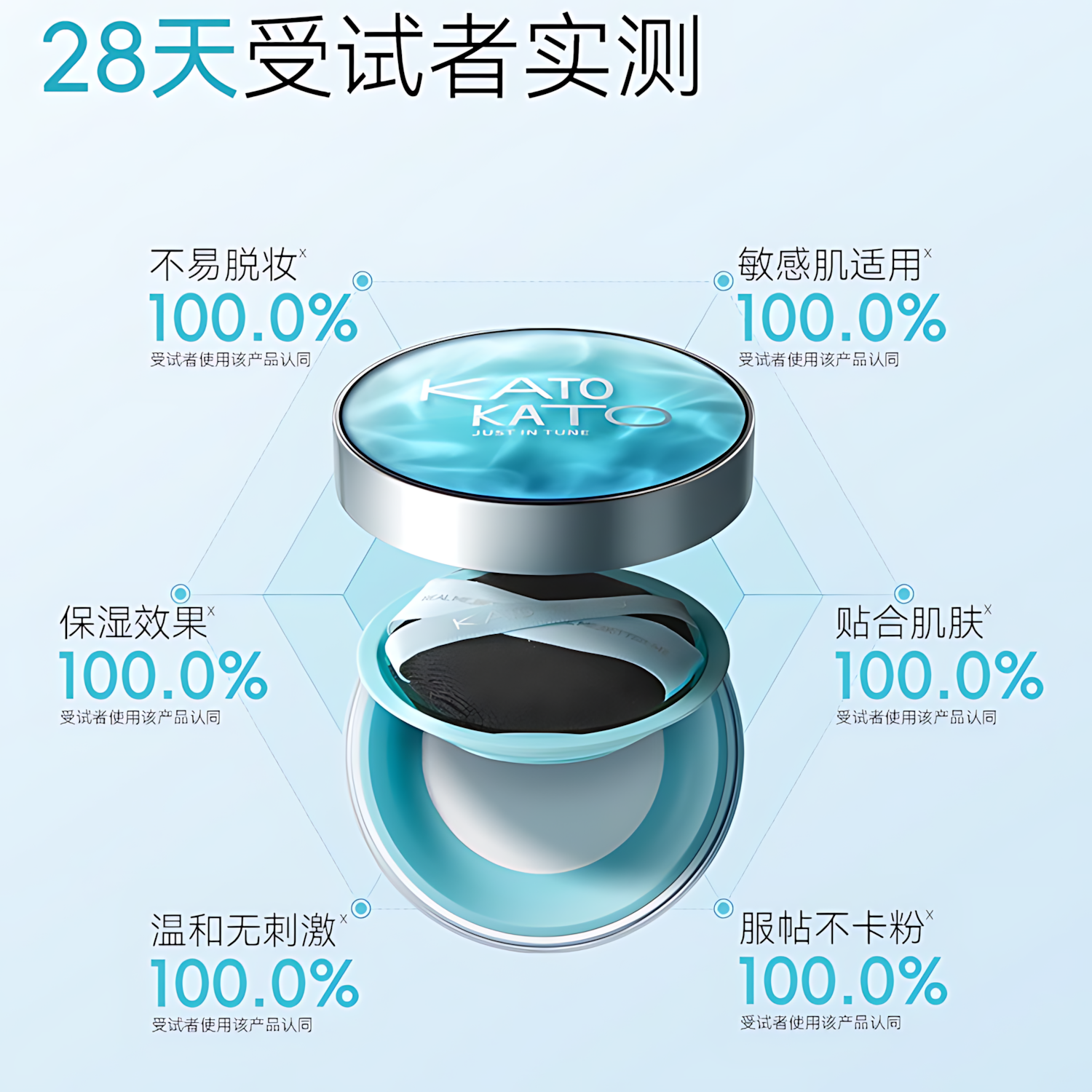 KATO Perfect-Match Serum Water-Fresh Loose Powder 8g KATO恰好合拍精华沁水散粉
