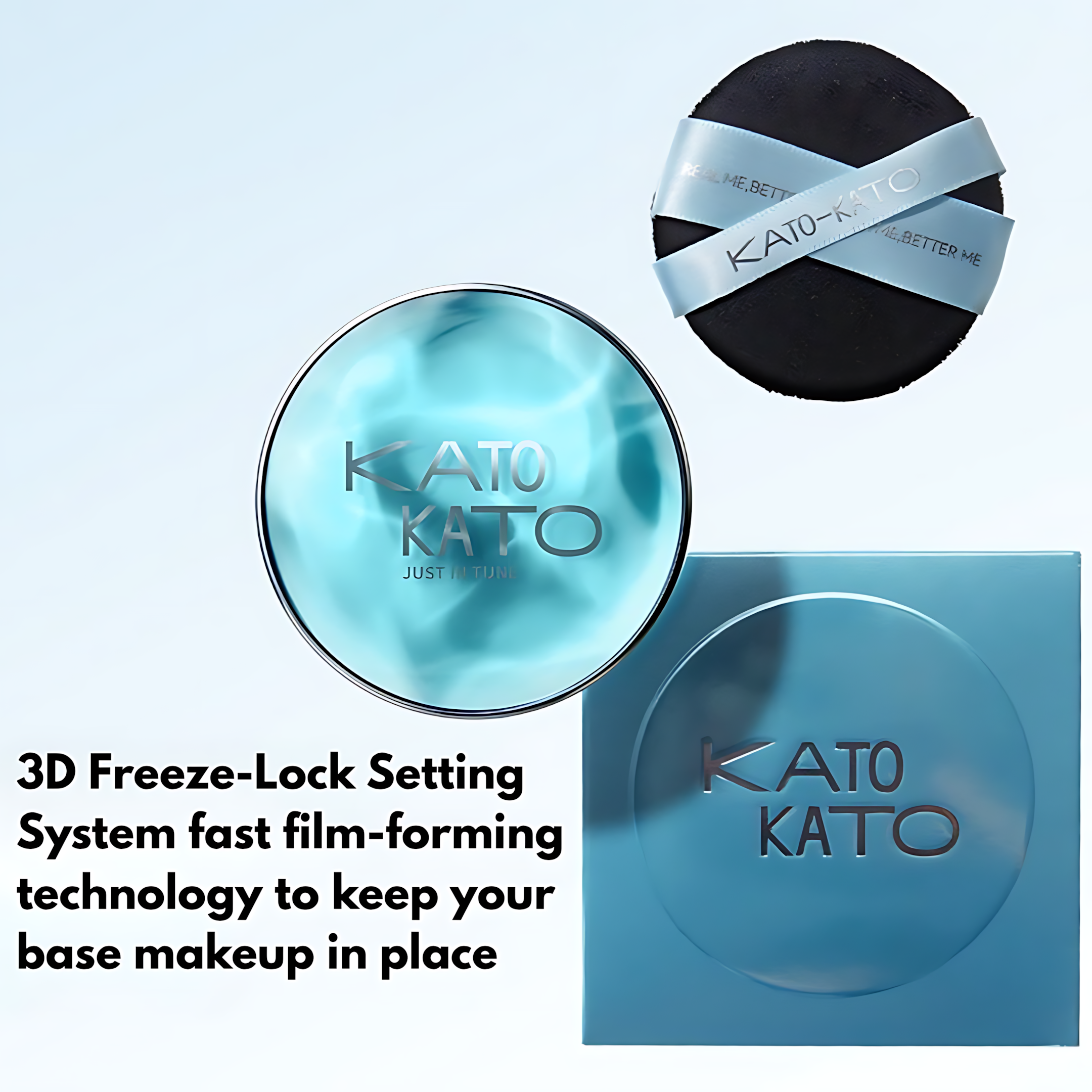 KATO Perfect-Match Serum Water-Fresh Loose Powder 8g KATO恰好合拍精华沁水散粉