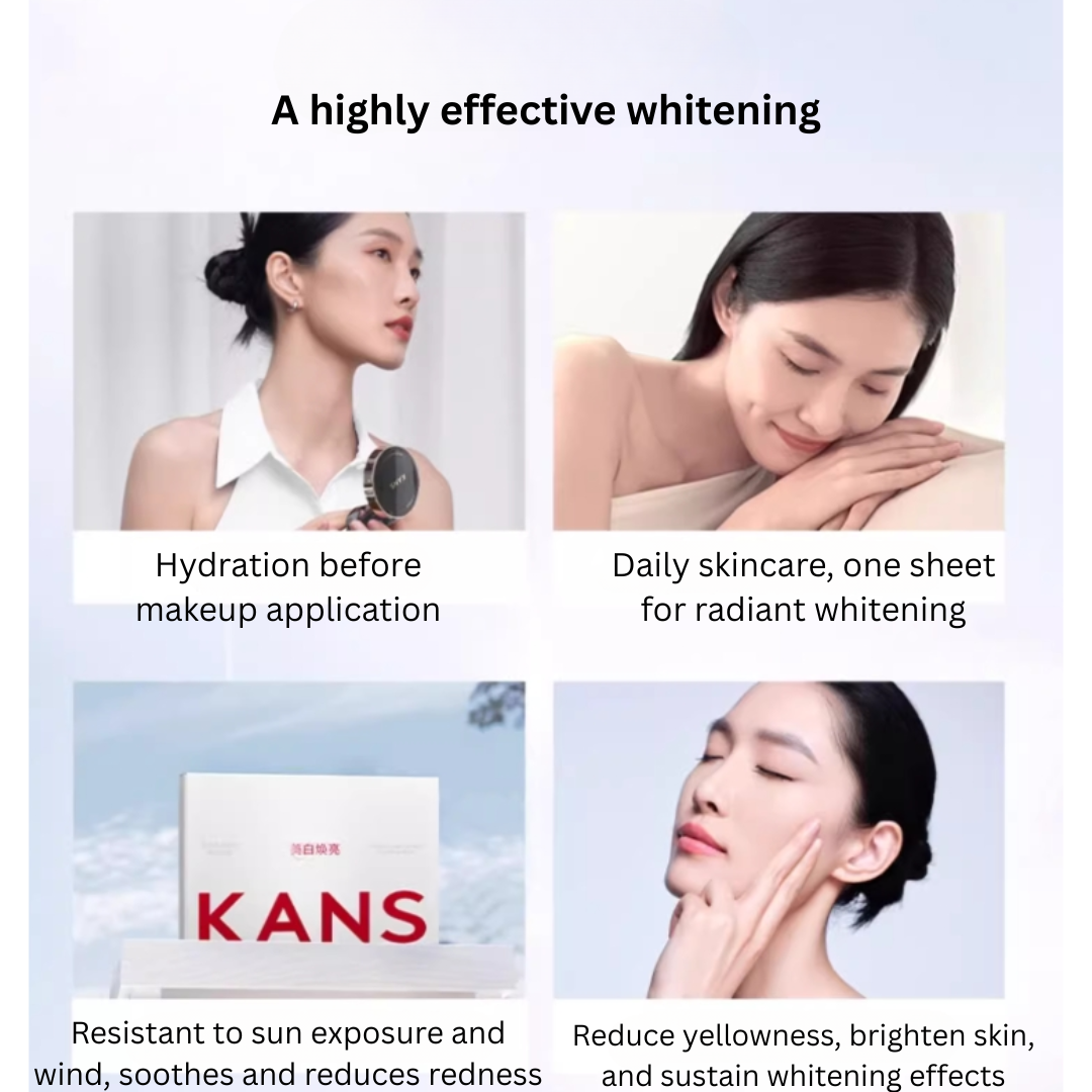 Tiktok/Douyin Hot Kans Whitening and Wrinkle-Smoothing Essence Mask 25ml*5pcs/box【Tiktok抖音爆款】韩束美白抚纹精华面膜