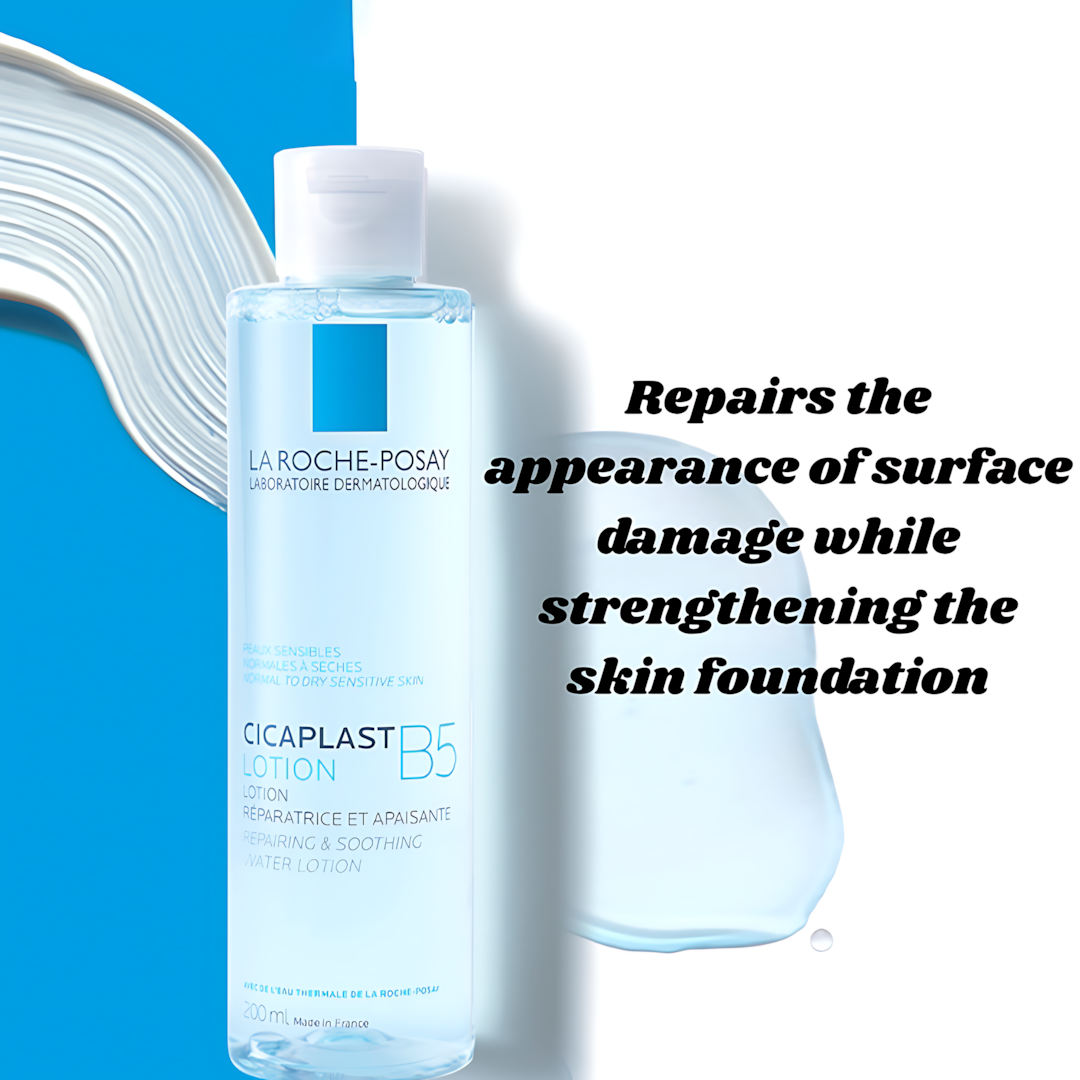 LA ROCHE - POSAY Cicaplast B5 Lotion Repairing & Soothing Water Lotion 200ml 理肤泉B5多效舒缓修复水