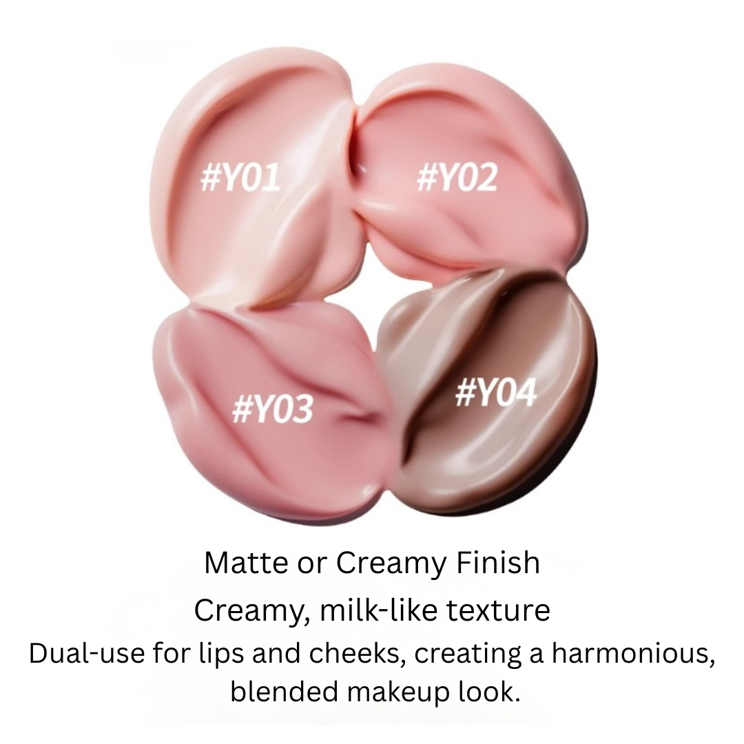 LEEMEMBER Lip & Cheek Dual-Use Blush Cream Red Wine Series 4g 荔萌唇颊两用腮红膏红酒系列