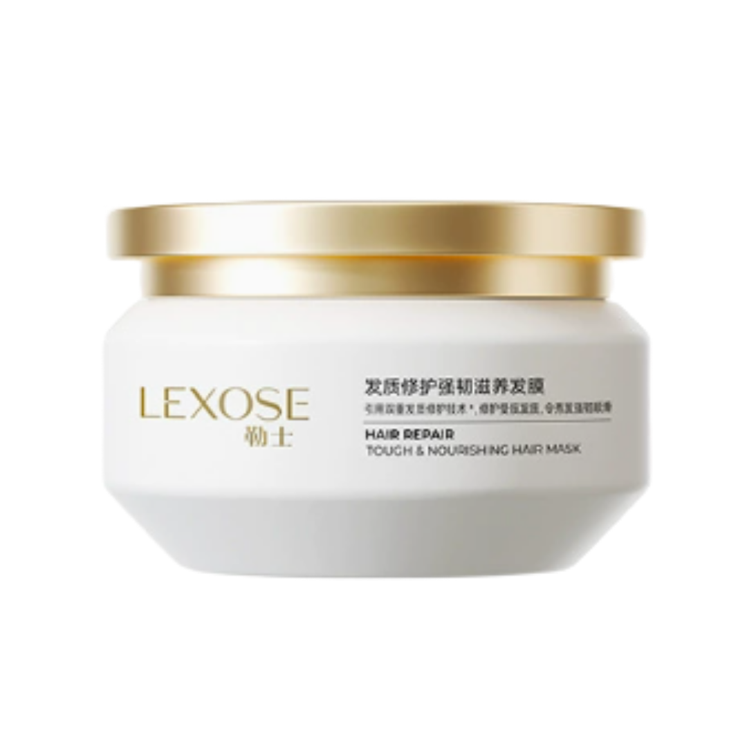 LEXOSE Hair Repair Touch & Nourishing Hair Mask 200g 勒士发质修护强韧滋养发膜
