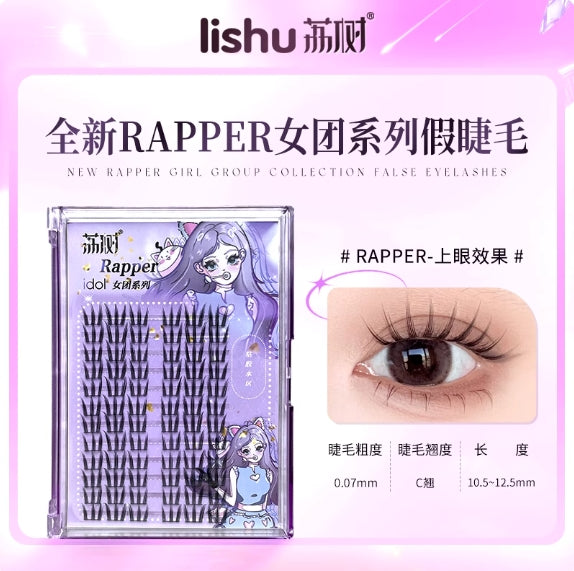 Tiktok/Douyin Hot LISHU Girl Group Series False Eyelashes【Tiktok抖音爆款】荔树女团系列假睫毛
