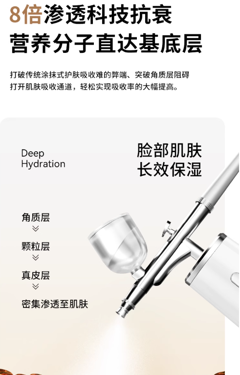 L'QUALYN High-Pressure Oxygen Infusion Device 欧泉琳水光高压注氧仪