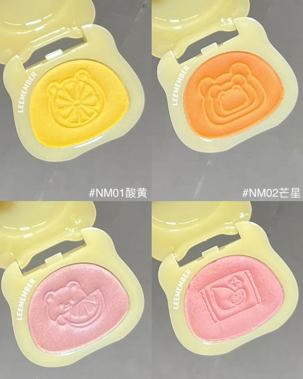 Leemember Hard Candy Bear Satin Multi-Purpose Powder 5g 荔树小熊硬糖系列缎光多用粉
