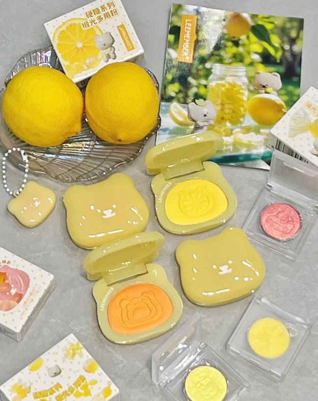 Leemember Hard Candy Bear Satin Multi-Purpose Powder 5g 荔树小熊硬糖系列缎光多用粉