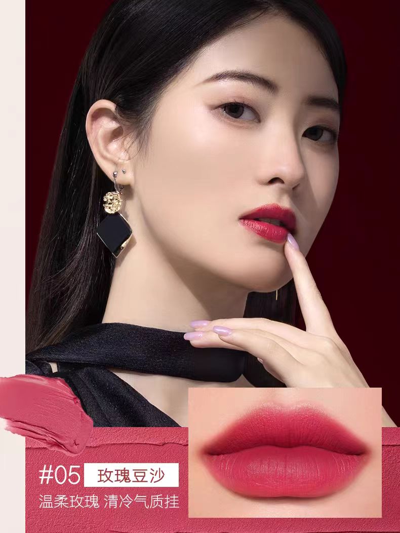 Tiktok/Douyin Hot Luona Noess Black Magic Secret Realm Non-Stain Lipstick 3.8g【Tiktok抖音爆款】罗娜女神黑魔法秘境不沾杯口红