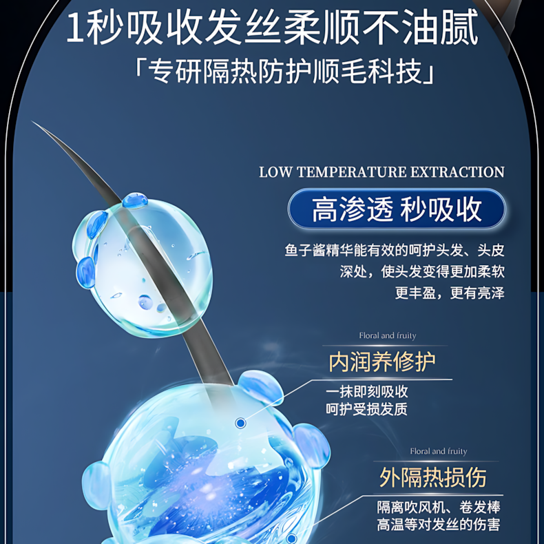 MCHOIX Soft And Smooth Eotanical Hair Oil 100ml 魔香柔顺臻萃护发精油