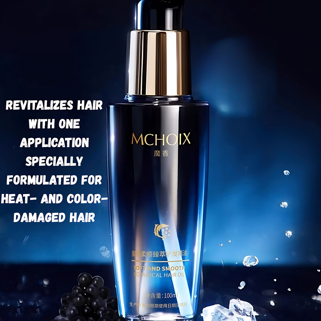 MCHOIX Soft And Smooth Eotanical Hair Oil 100ml 魔香柔顺臻萃护发精油