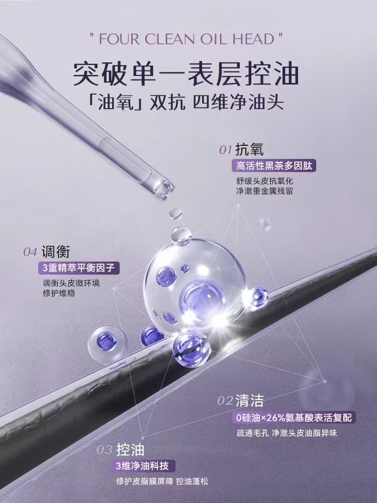 MCHOIX Black Tea Oil Control Balance Shampoo/Conditioner 300g/200ml 魔香黑茶控油平衡洗发露/护发素