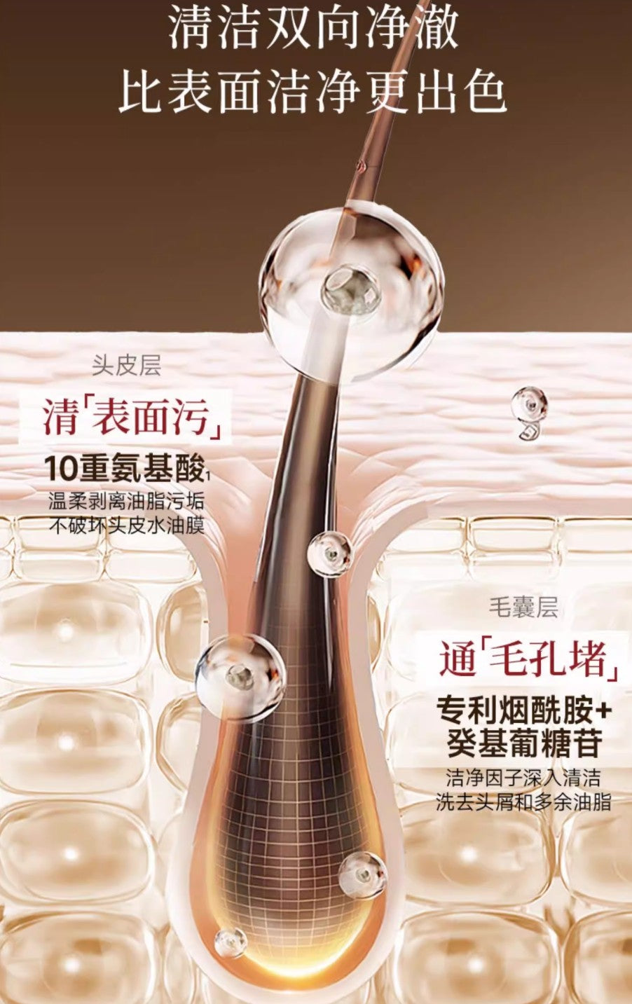 MEICHIC Cleansing Shampoo 500ml 美诗毛囊清洁洗发水