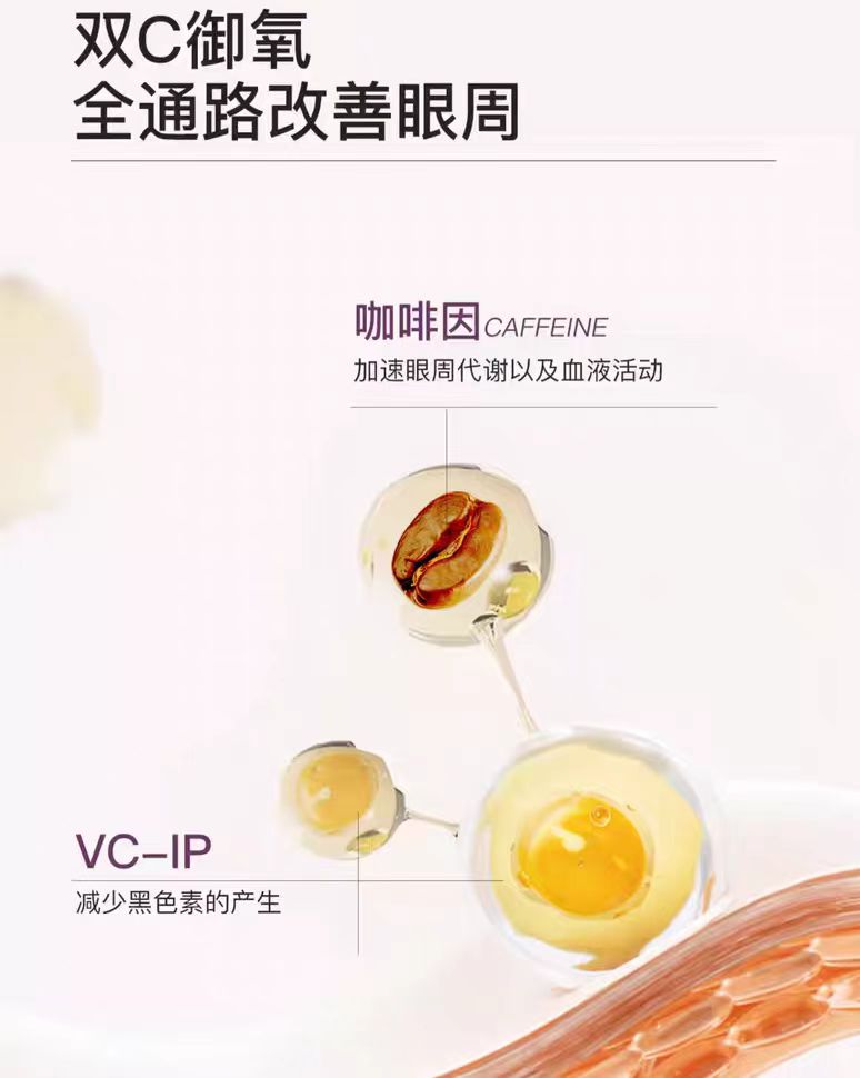 MKMAKANE Caffeine Radiance Eye Essence Oil 4ml/8ml 百奈子咖啡因焕亮眼部精华油