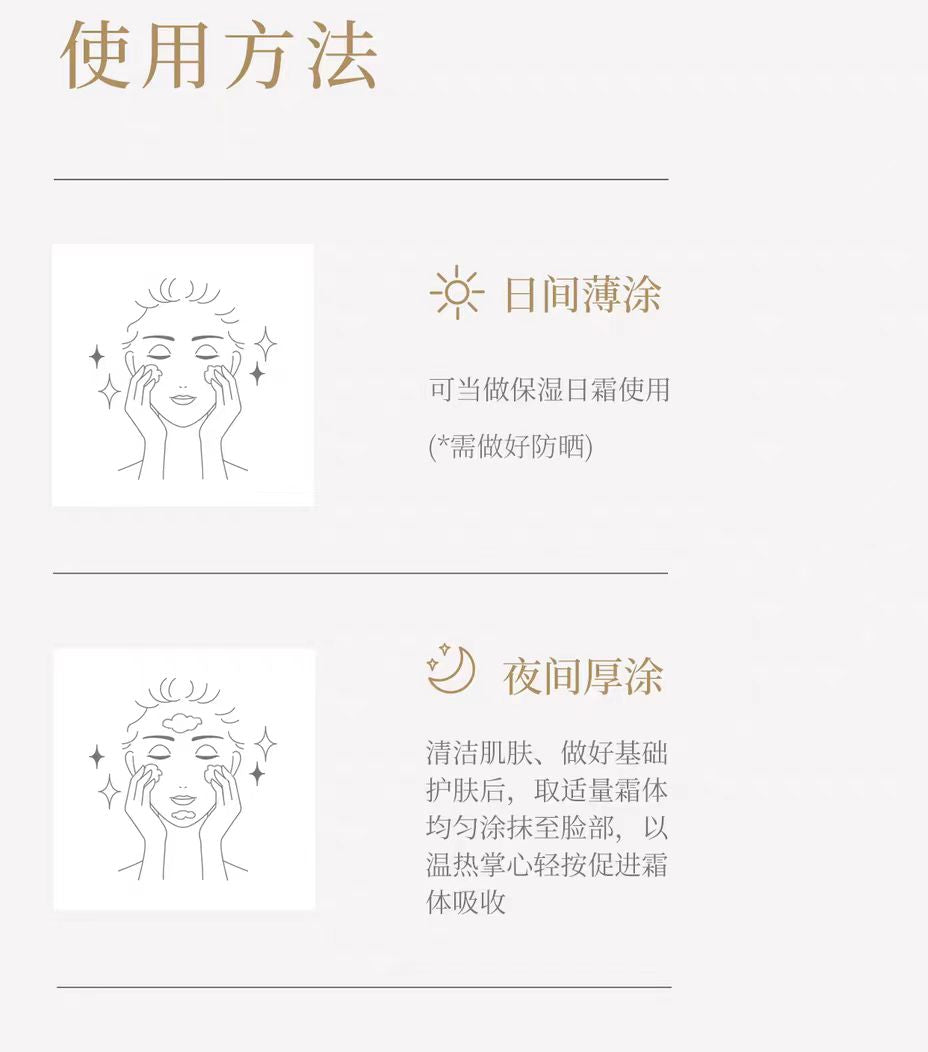 MKMAKANE Glitter Night Cream 1.0 50g 百奈子焕采晚安霜1.0