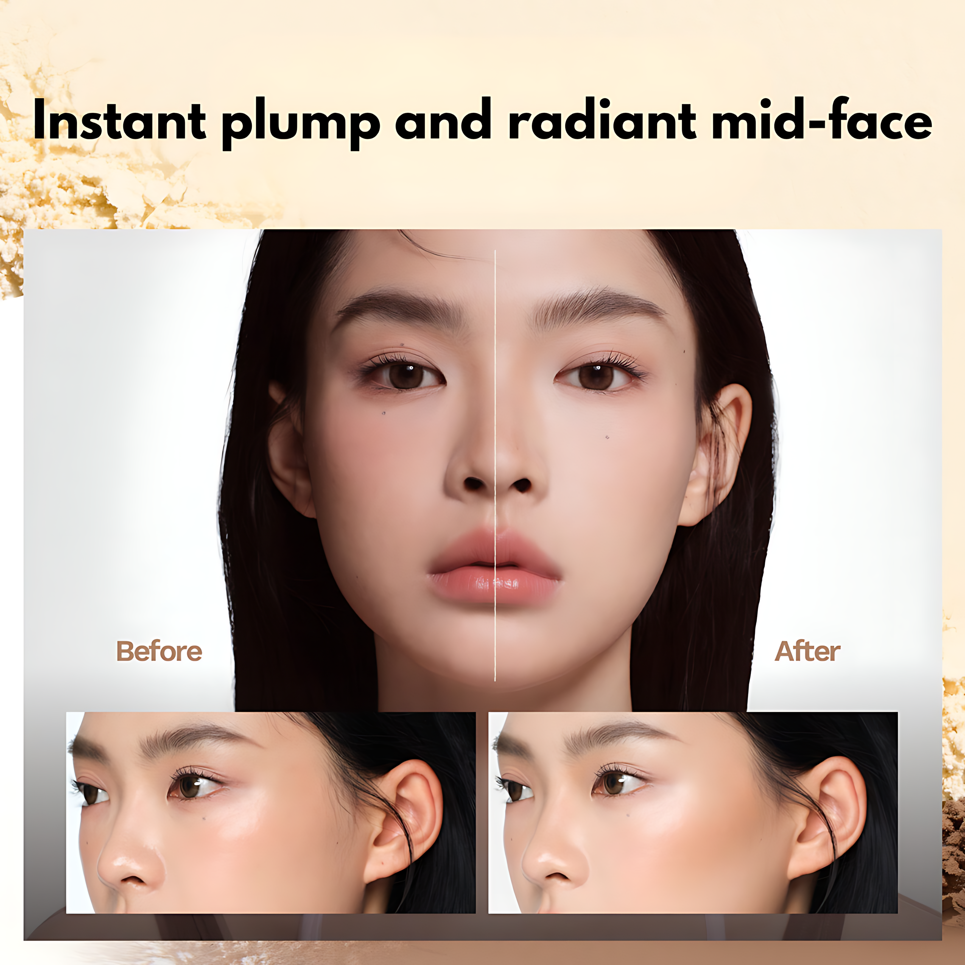 MOOEKISS Four-Color Face Sculpting Palette 9g 木柯诗四色塑颜面部综合盘