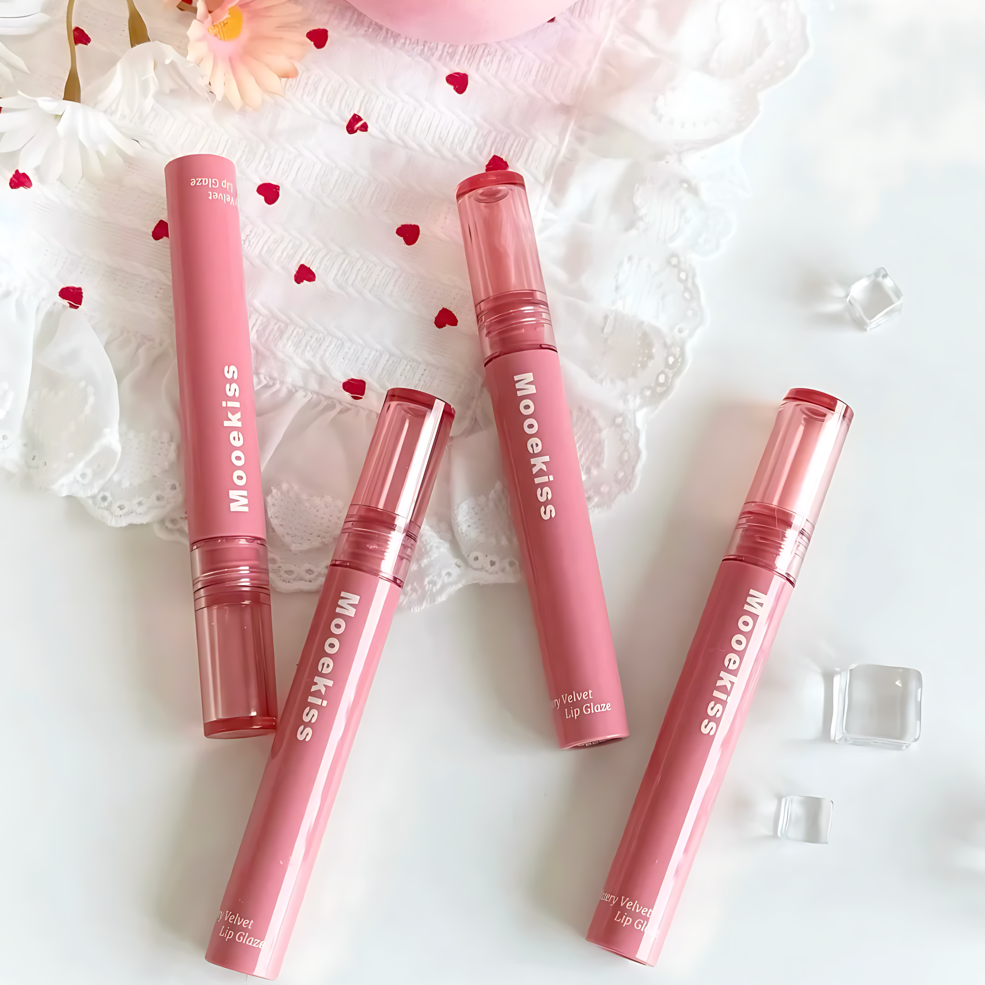MOOEKISS Watery Velvet Lip Glaze 2g 木柯诗水绒光唇釉