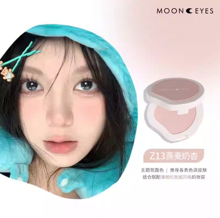 Tiktok/Douyin Hot MOONEYES Early Eight People Series Powder Blusher 3.5g【Tiktok抖音爆款】月亮眼睛早八人系列腮红