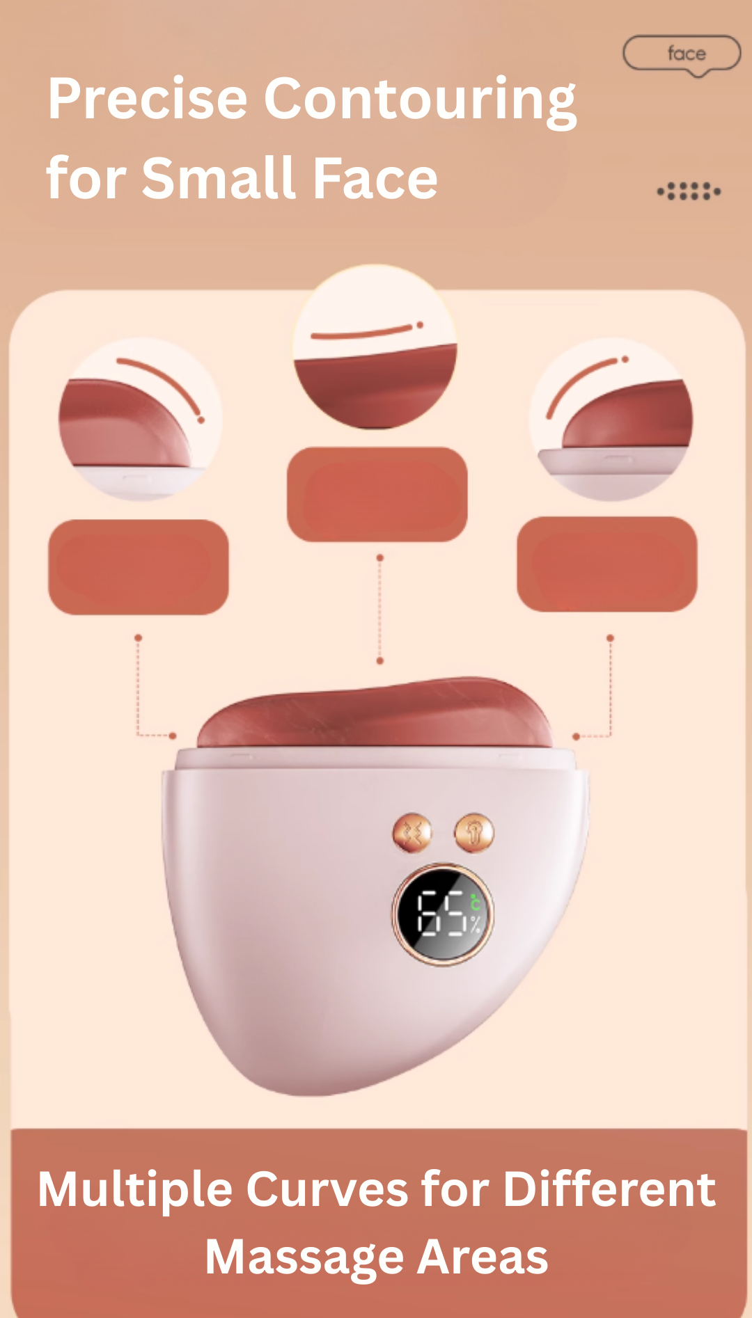 MUSELOVE Bian Stone Smart Gua Sha Massage Board 慕诗爱砭石智能刮痧按摩板