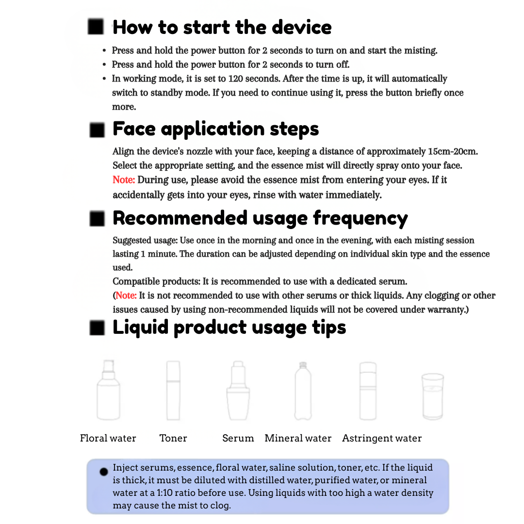 Magitech Micro-needle Oxygen Hydration Device 美技微孔注氧补水仪