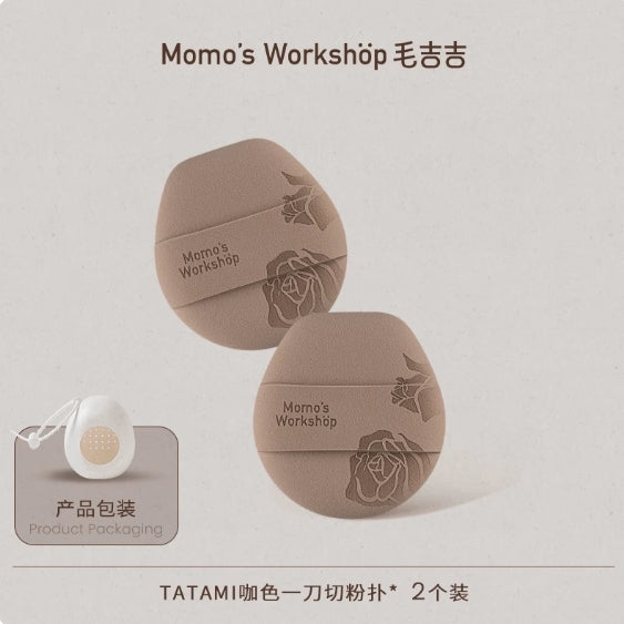 Momo's Workshop Rose Series Blusher 2pcs/3pcs/5pcs 毛吉吉玫瑰系列粉扑