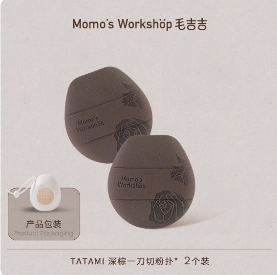 Momo's Workshop Rose Series Blusher 2pcs/3pcs/5pcs 毛吉吉玫瑰系列粉扑