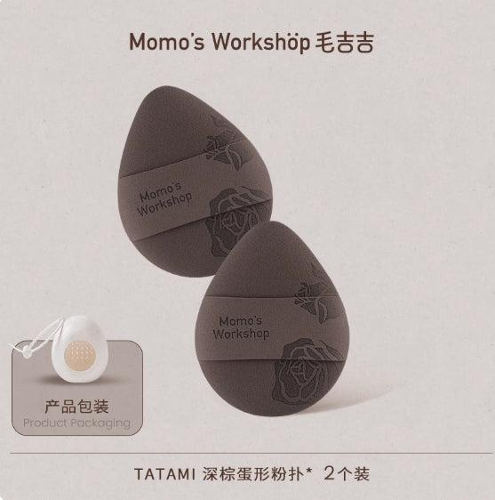 Momo's Workshop Rose Series Blusher 2pcs/3pcs/5pcs 毛吉吉玫瑰系列粉扑