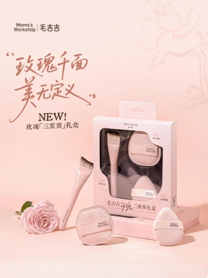 Momo's Workshop Rose Trio Gift Box 3pcs/box 毛吉吉玫瑰三重奏礼盒