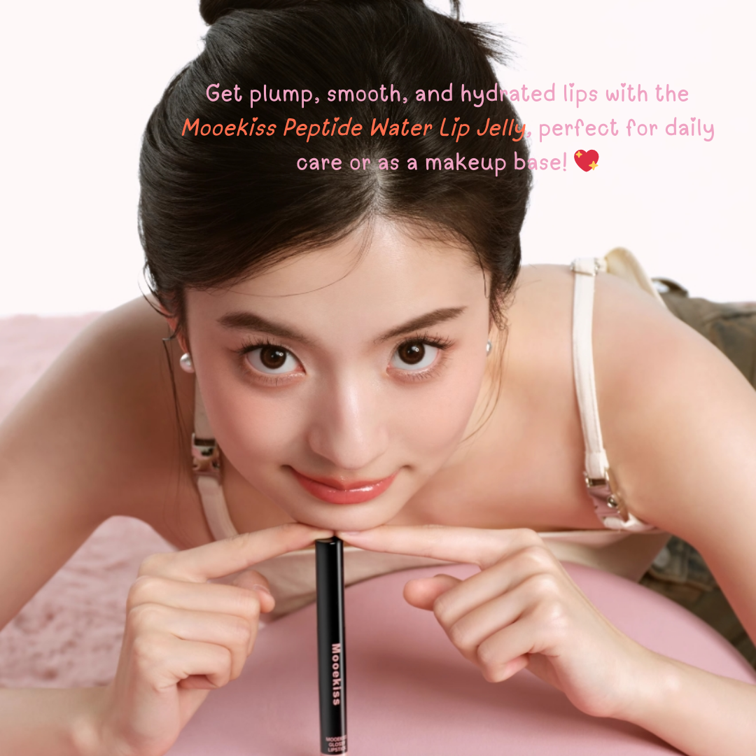 Tiktok/Douyin Hot Mooekiss Peptide-Infused Water Lip Jelly 2.2g【Tiktok抖音爆款】木柯诗双肽精华水唇冻