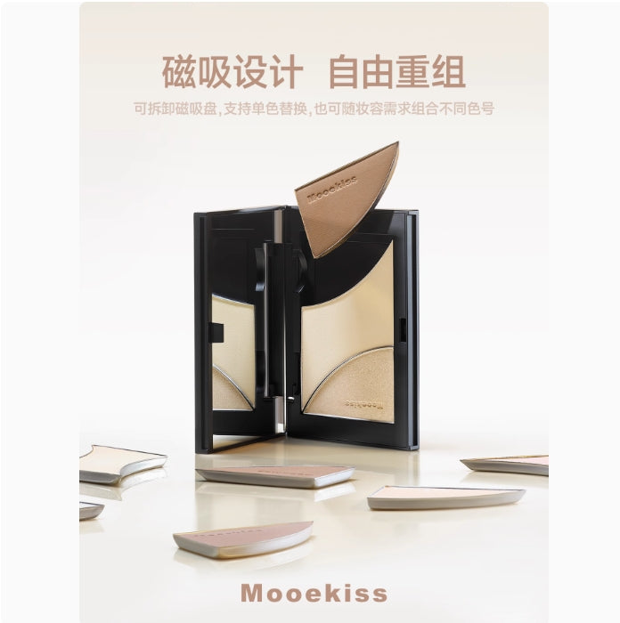 Mooekiss Tri-Color Contouring Palette 16.5g 木柯诗三色塑颜修容盘