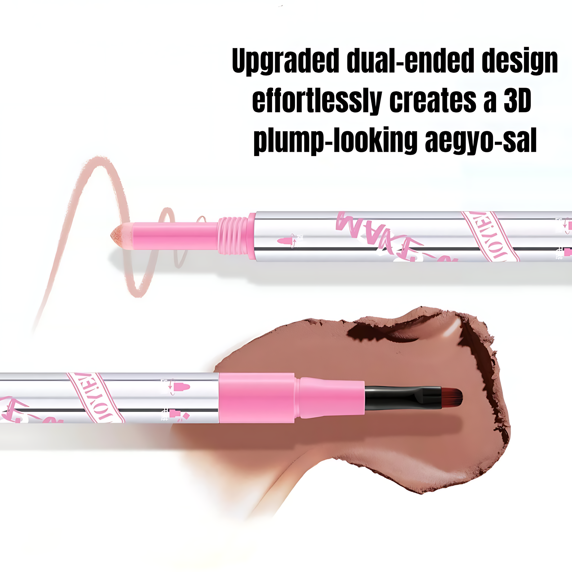 NEIYOU Easy-Grip Dual-Ended Aegyo-sal Pencil 800mg+300mg 那柚轻松拿捏双头卧蚕笔