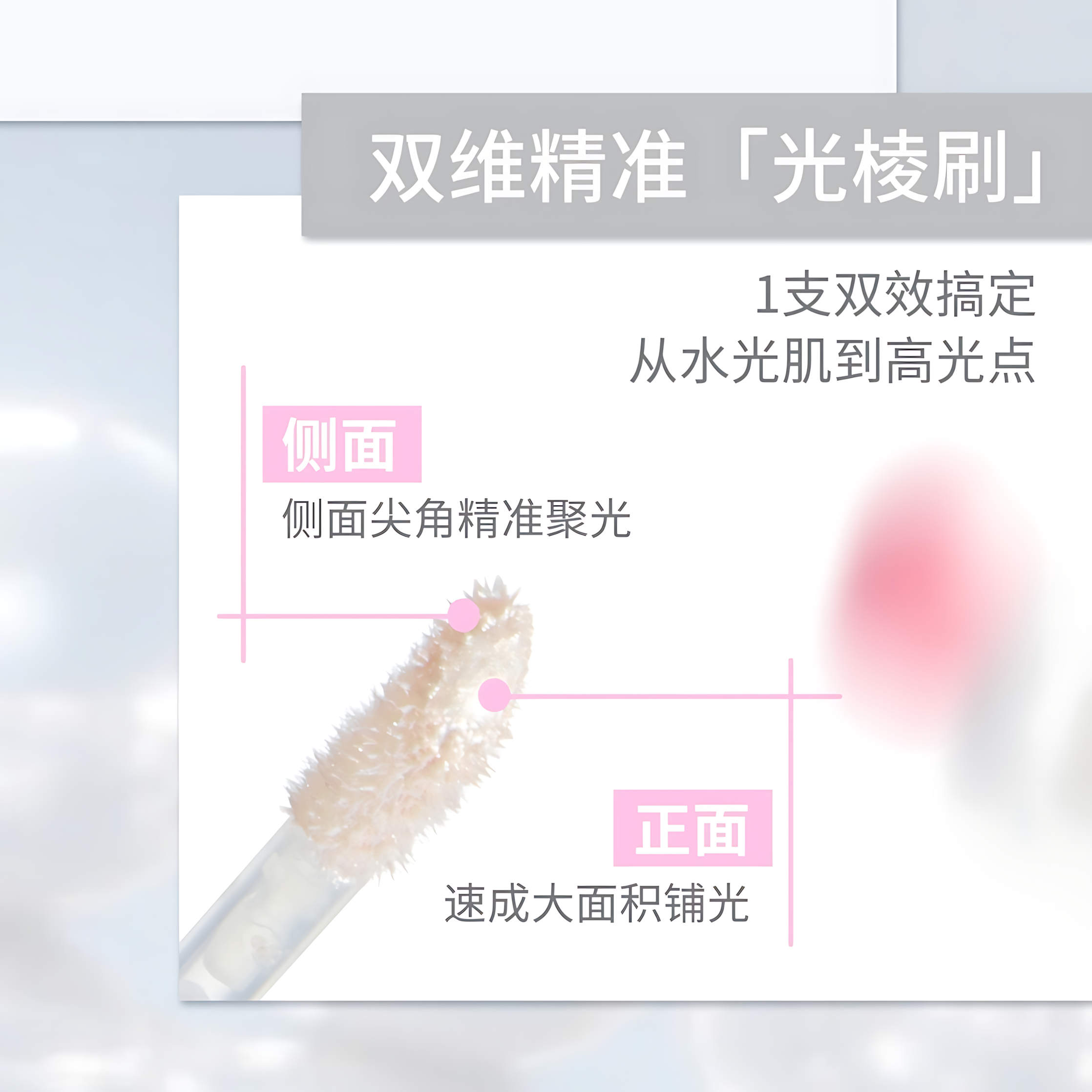 NEIYOU Luminous Highlight Glow Liquid 6g 那柚小灯泡发光高光液