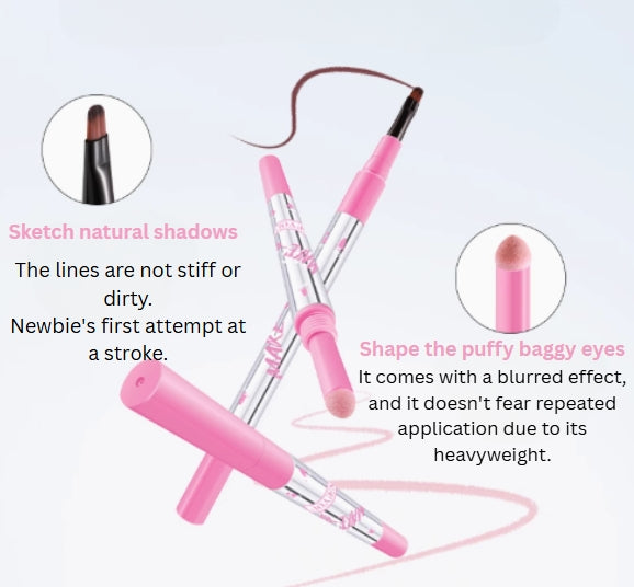 NEIYOU Cloudy Dumpling Double-Ended Aegyo Sal Pen 500mg＋200mg 那柚云朵弹弹双头卧蚕笔