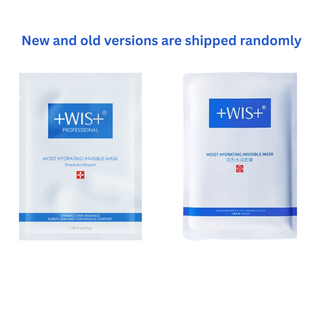 Tiktok/Douyin Hot WIS Moist Hydrating Invisible Mask 25g*10PCS【Tiktok抖音爆款】WIS水润无感面膜